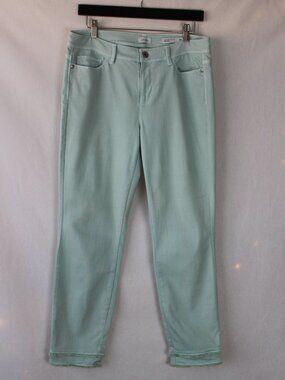 J. Jill Slim Ankle Jeans Aqua